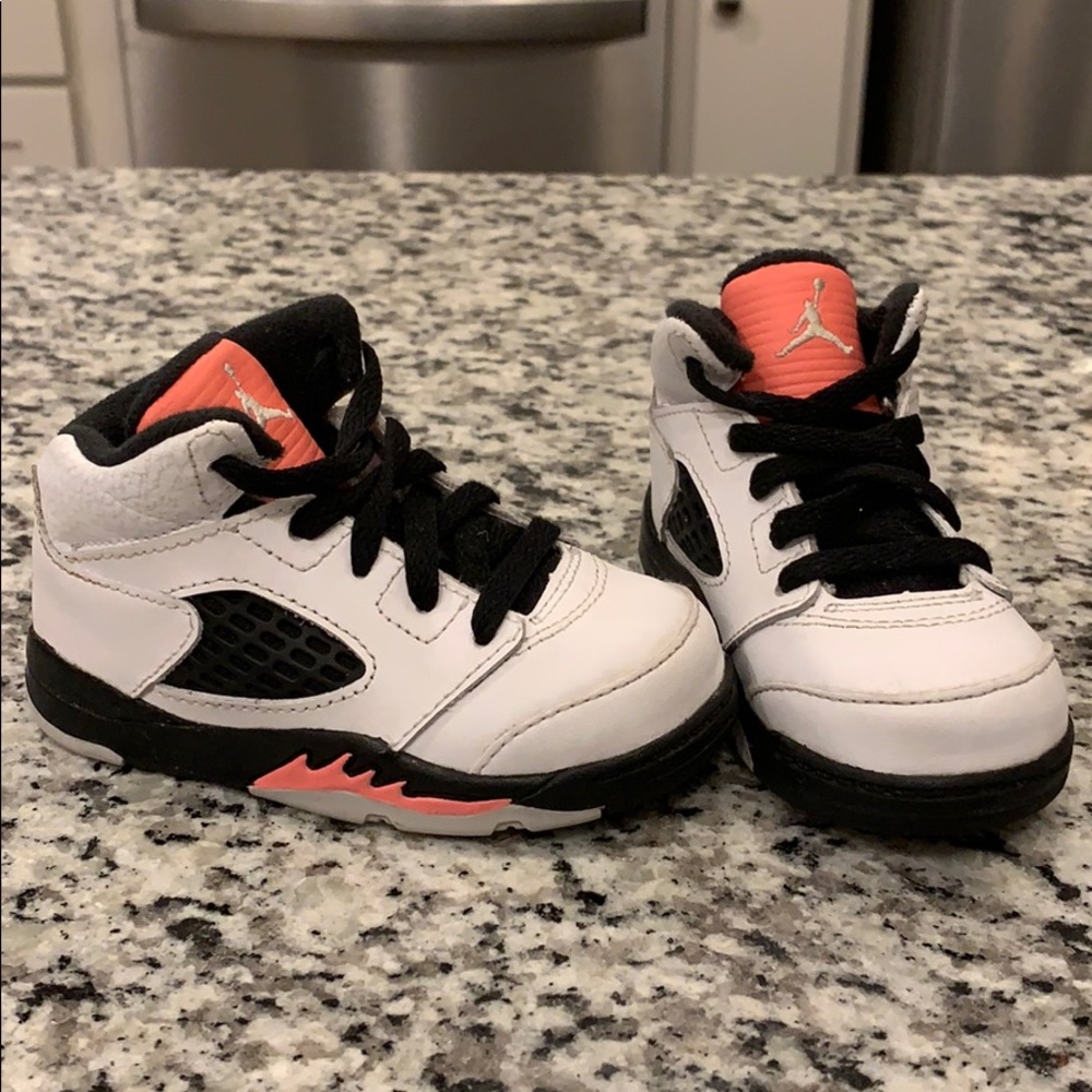 Jordan retro 5 sunblush (toddler)